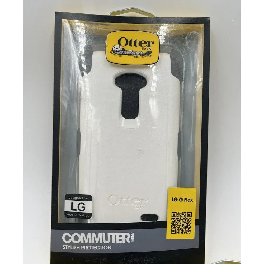 NEW Otterbox LG G Flex White Commuter Series Case Smart Phone Protection cover